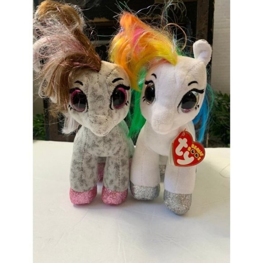 Ty Beanie Boos My Little Pony starr & cinnamon